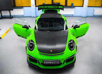 Porsche GT3RS Vollfolierung